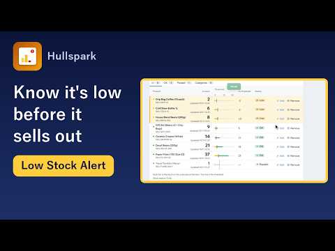 Low Stock Alert demo video thumbnail